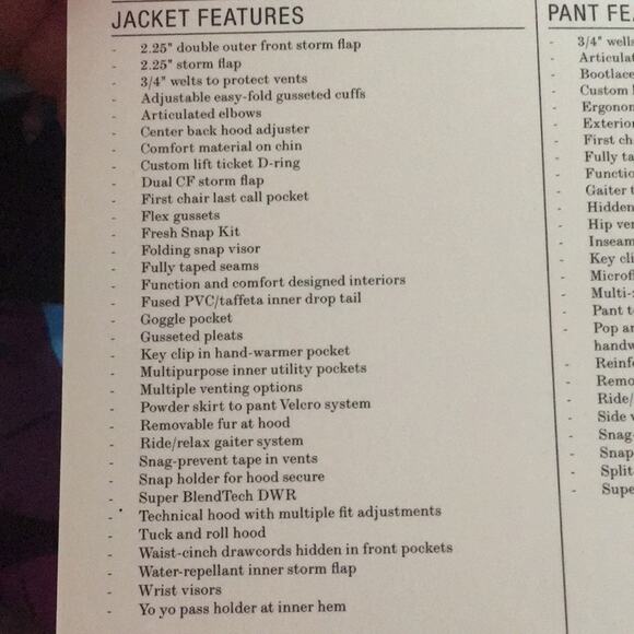 Mens 219601 Special Blend Utility GNARGYLE Snowboard Jacket 963 Size Medium NWT - Picture 10 of 14